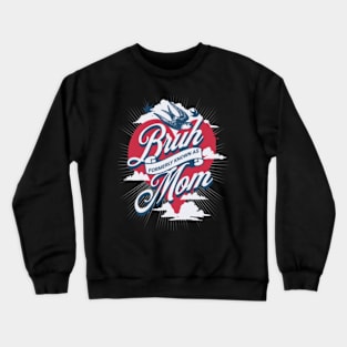 Bruh formerly known as mom Crewneck Sweatshirt